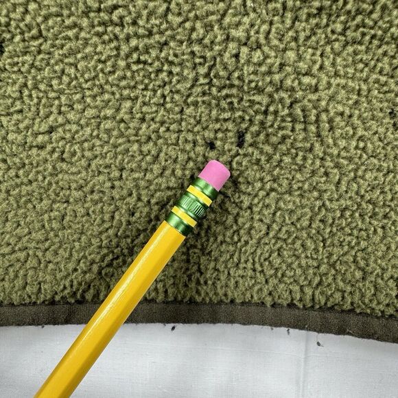 The North Face Men's L Carbondale 1/4 Snap Pullover Fleece Jacket - Olive - Picture 14 of 16